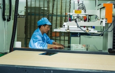 Liquid silica gel production